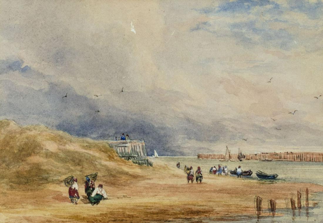 David Cox the Elder (UK,1783-1859) watercolor painting (1 of 14)