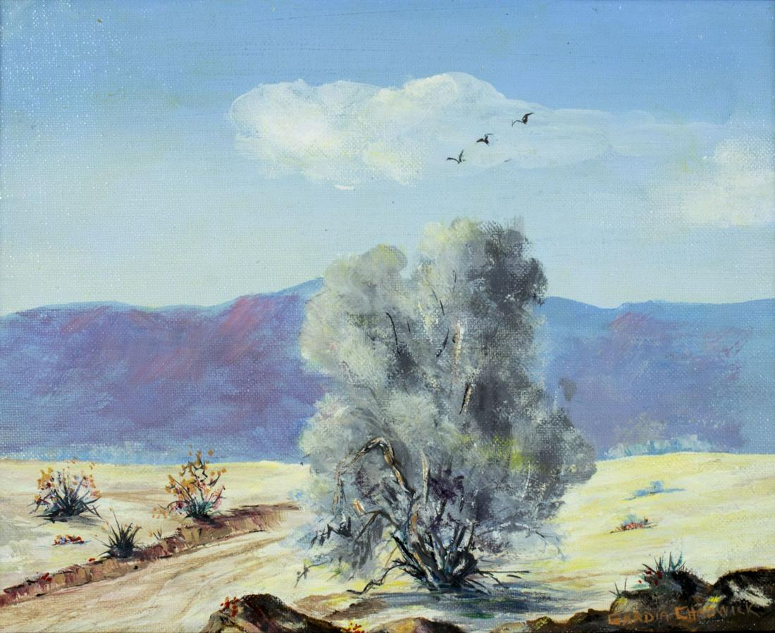 Gardia Chadwick (CA,MO,1906-2002) oil painting (1 of 10)