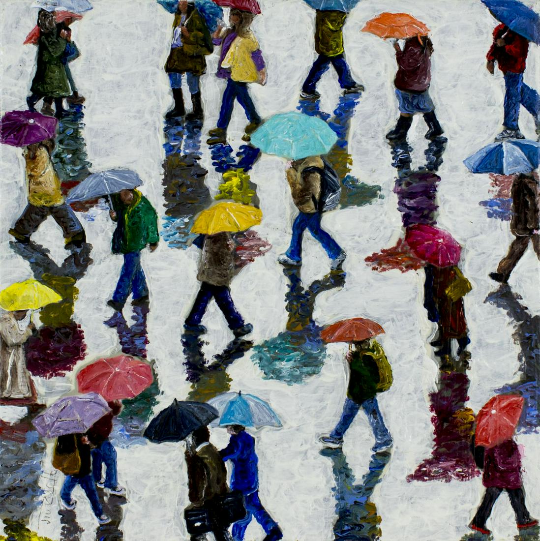 Jim Zwadlo (NY,1949-2015) oil painting (1 of 12)