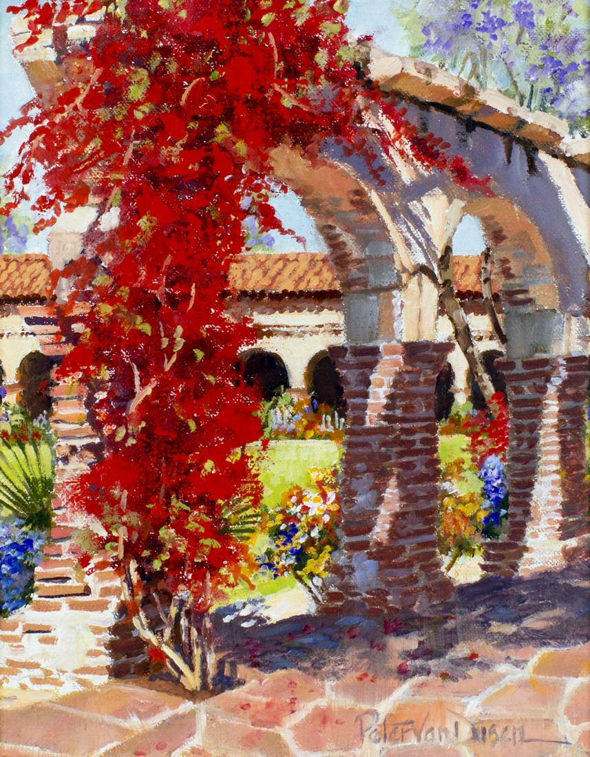 Peter Van Dusen (AZ,NY, born 1929) oil painting (1 of 10)