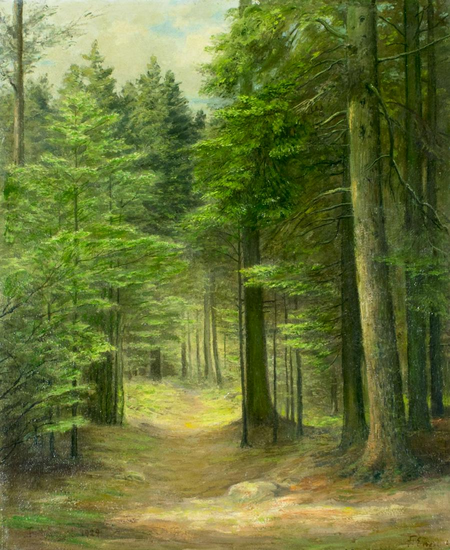 Fritz Engel (ME,NY,German,1877-1956) oil painting (1 of 17)