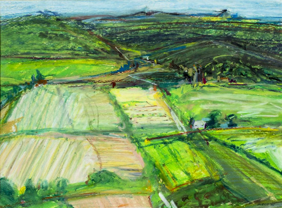 Matt Bult (CA,born 1956) pastel painting (1 of 12)