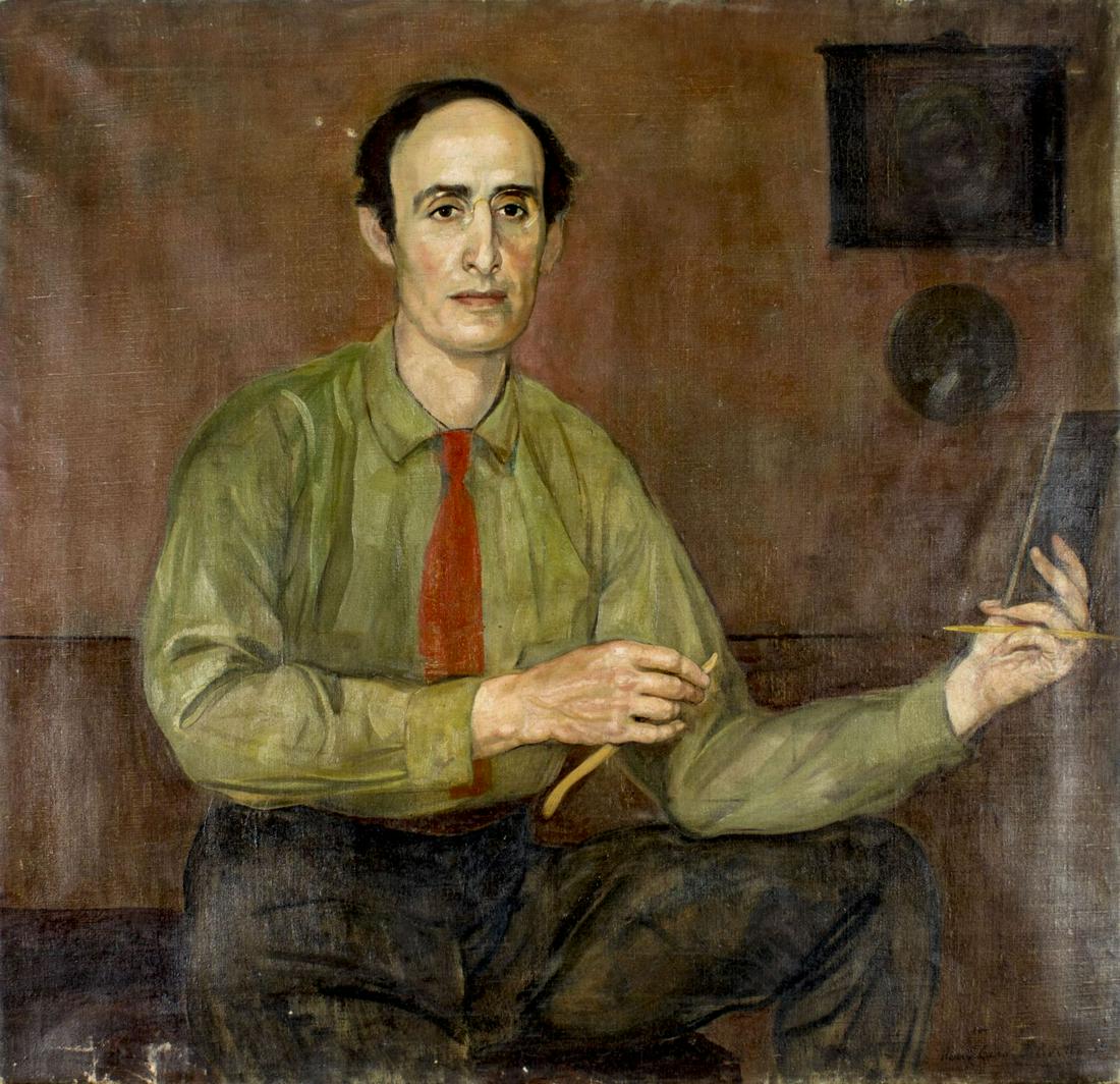 Henry Caro Delvaille (France,1876-1928) oil painting (1 of 10)