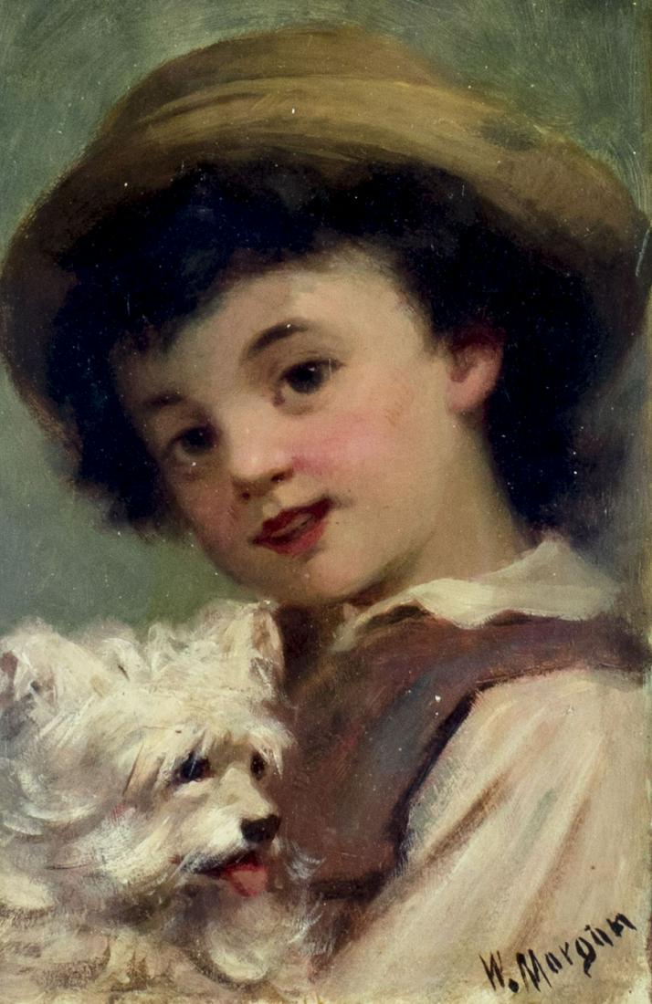 William Penn Morgan (NY,1826-1900) oil painting antique (1 of 12)