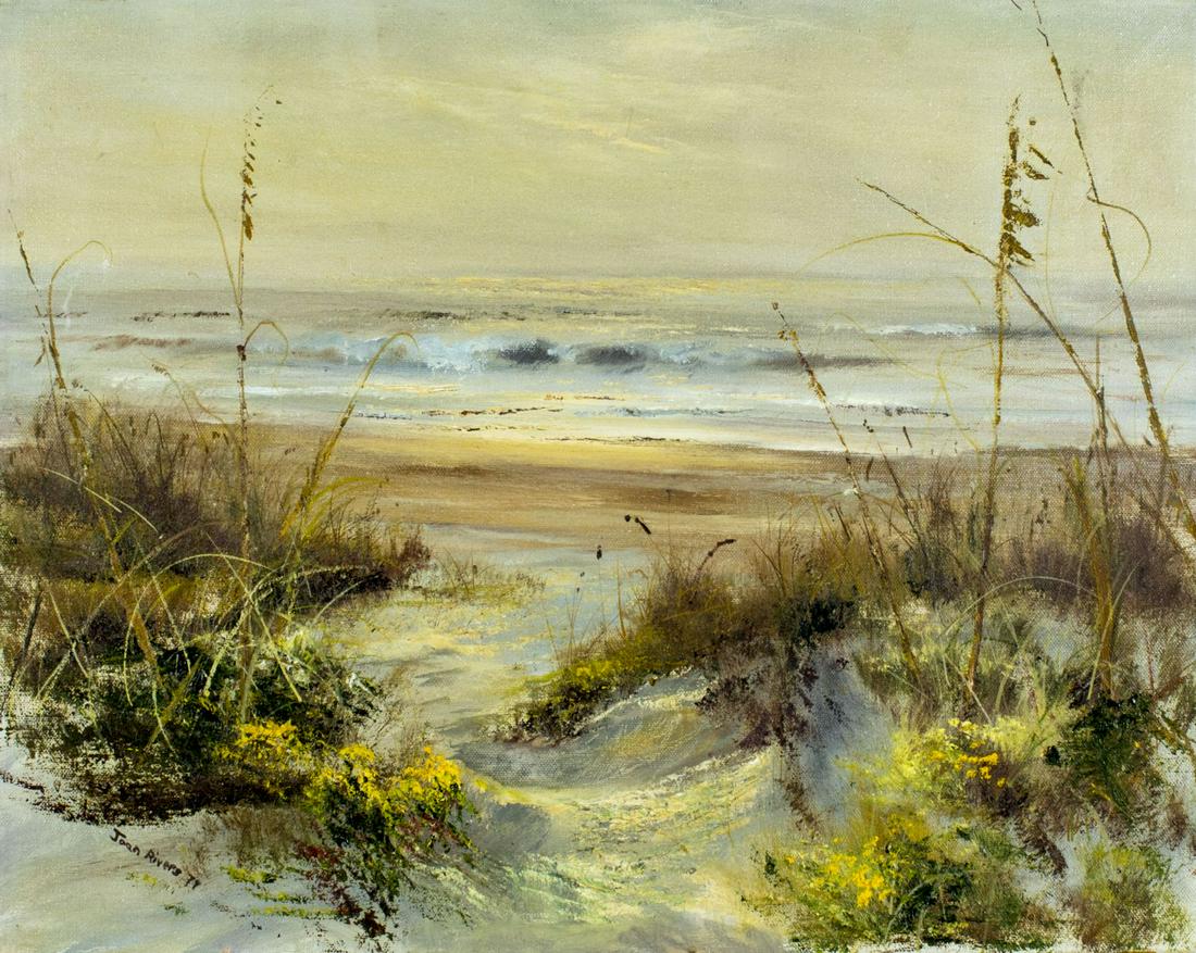 Joan Rivers (FL,20C) oil painting antique (1 of 12)