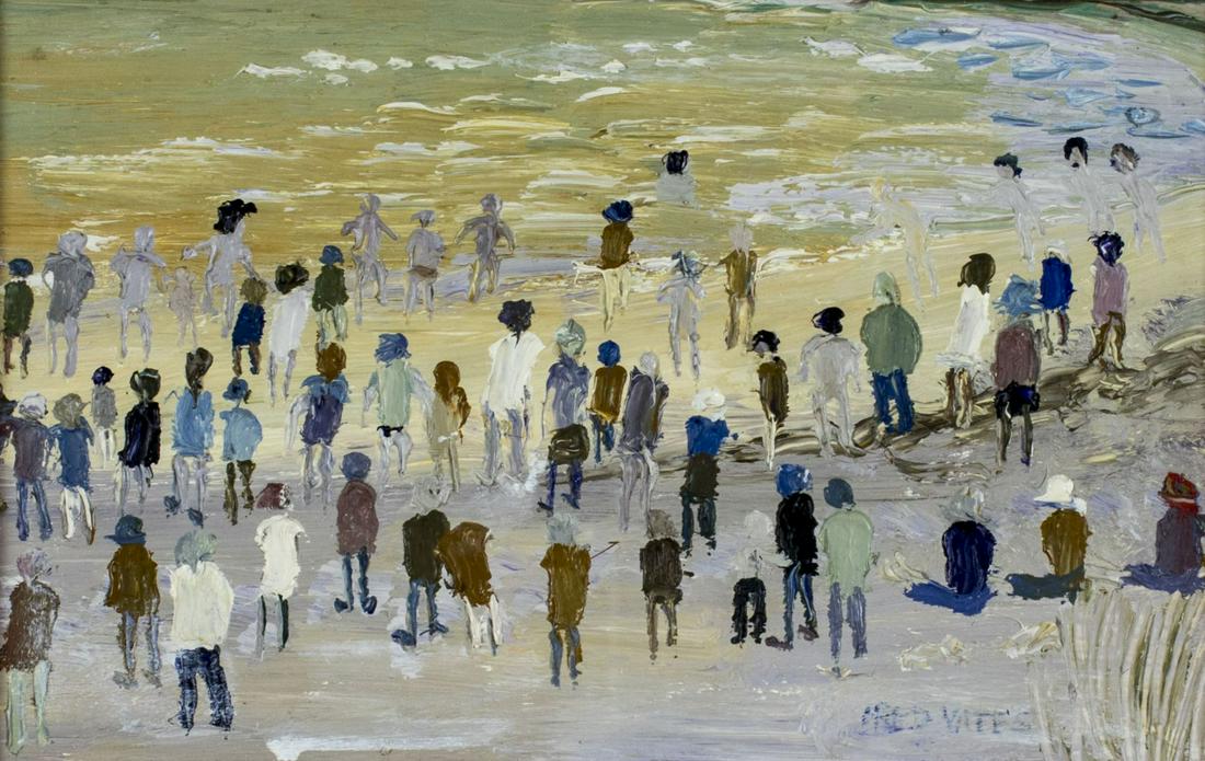 Fred Yates (UK,French,1922-2008) oil painting (1 of 11)