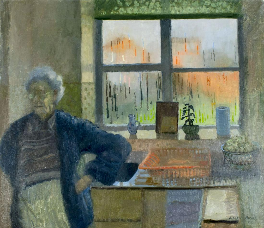 Andrew Macara (UK,born 1944) oil painting (1 of 12)