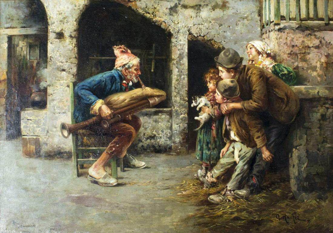 Adolf Raufer (German,Austrian,1794-1856) oil painting (1 of 20)