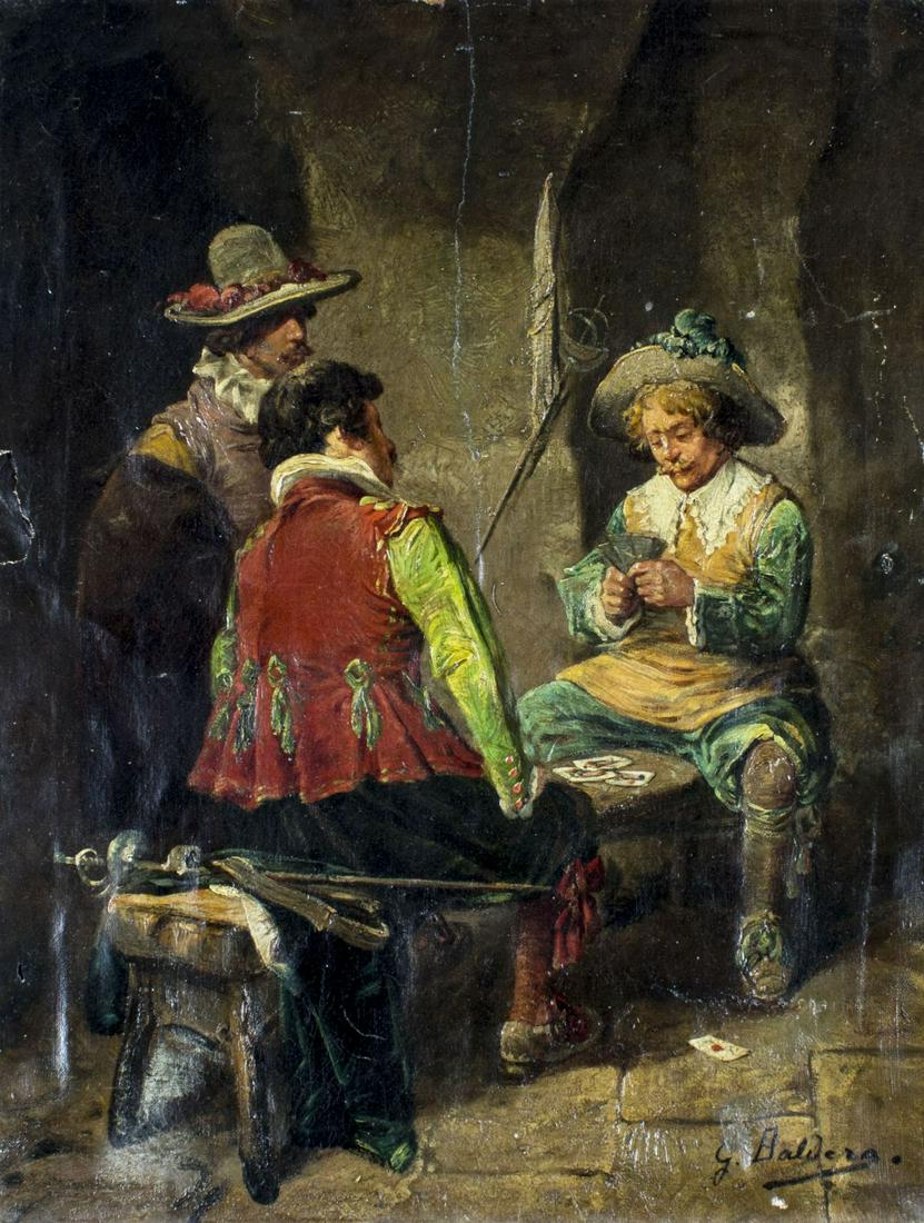 Luigi Giorgio Baldero (Italy,19/20C) oil painting (1 of 20)