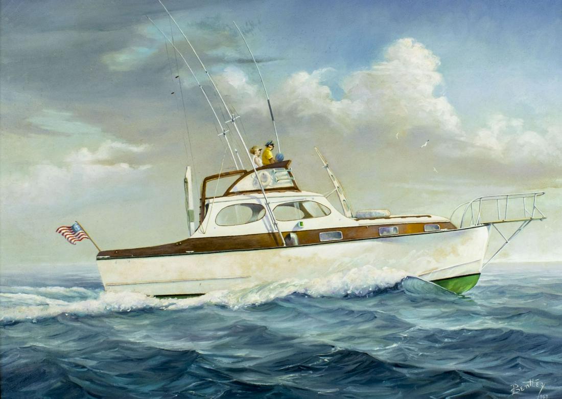 James Bentley (US,20C) oil painting (1 of 12)