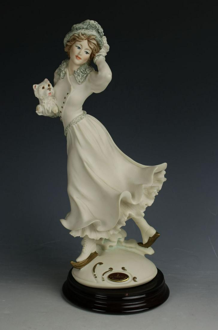 Giuseppe Armani Figurine 320F "Winter Fun" (1 of 11)