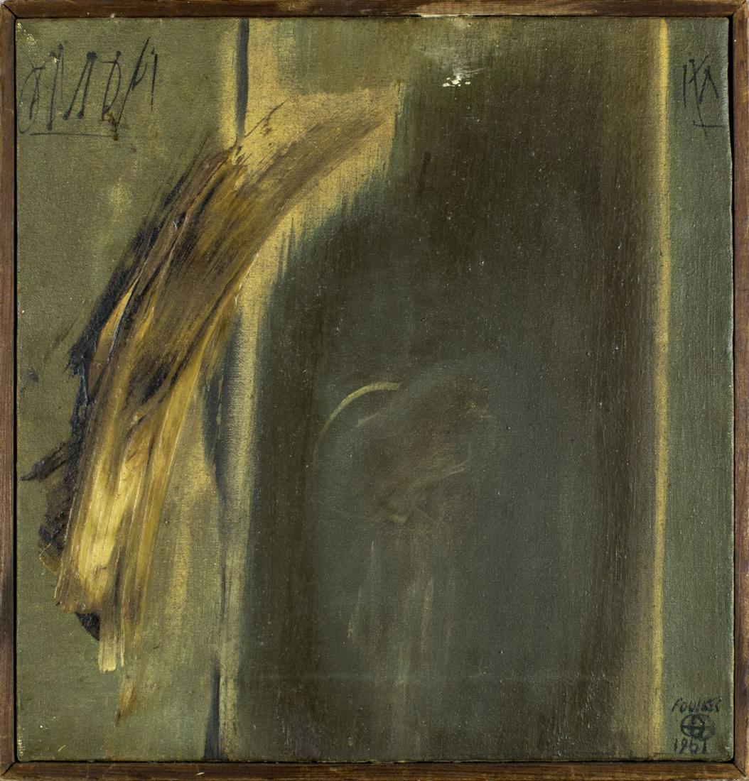 Llyn Foulkes (CA,born 1934) oil painting provenance (1 of 10)