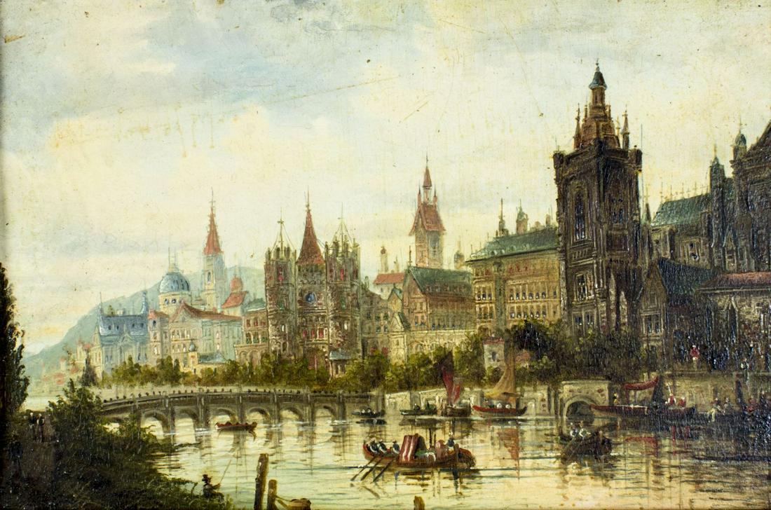 Karl Kaufmann (Germany,Austria,1843-1905) oil painting (1 of 12)