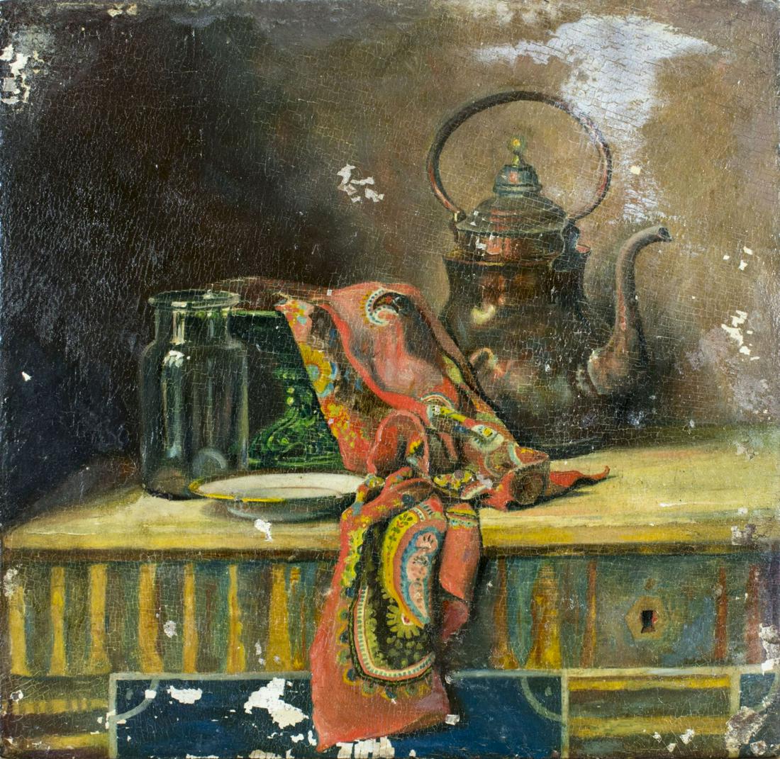 Karl Bachmann (Hungary,1874-1924) oil painting antique (1 of 10)