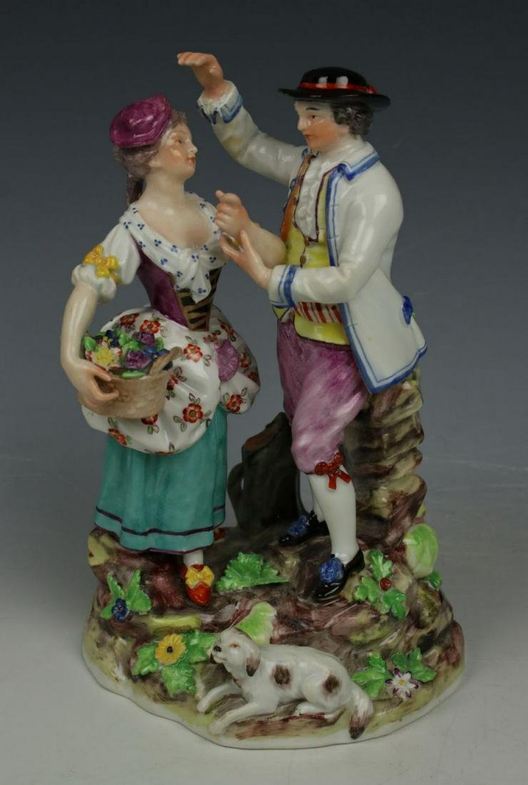 Meissen Acier Figurine E65 "Gardeners" (1 of 10)