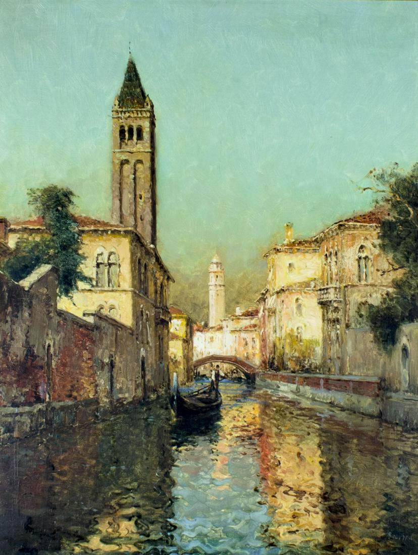 Antoine Bouvard (Italy,France,1870-1955) oil painting (1 of 15)