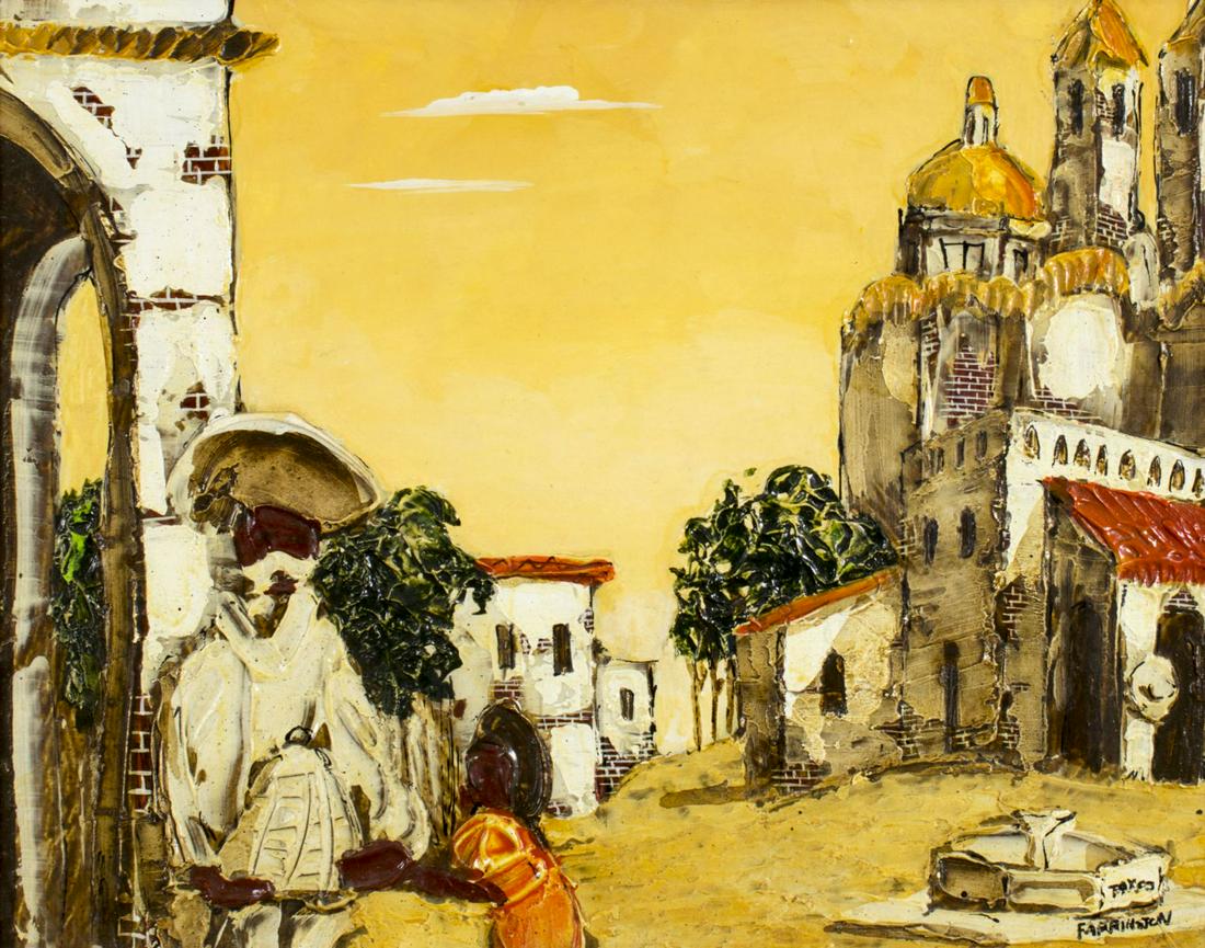 Robert Farrington (CA,1924-2011) oil painting (1 of 10)