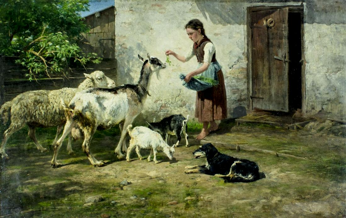 Antonio Montemezzo (Italy,Germany,1841-1898) oil (1 of 20)