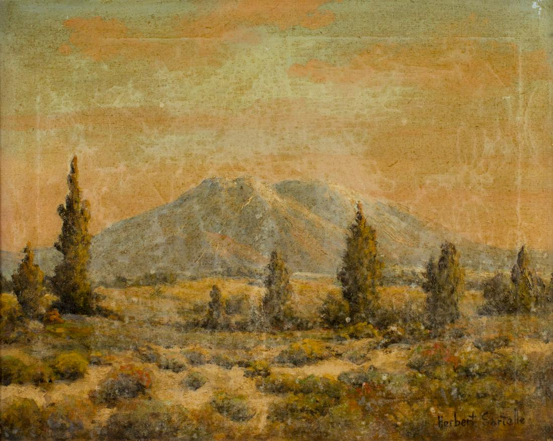 Herbert Sartelle (CA,1885-1955) oil painting (1 of 10)