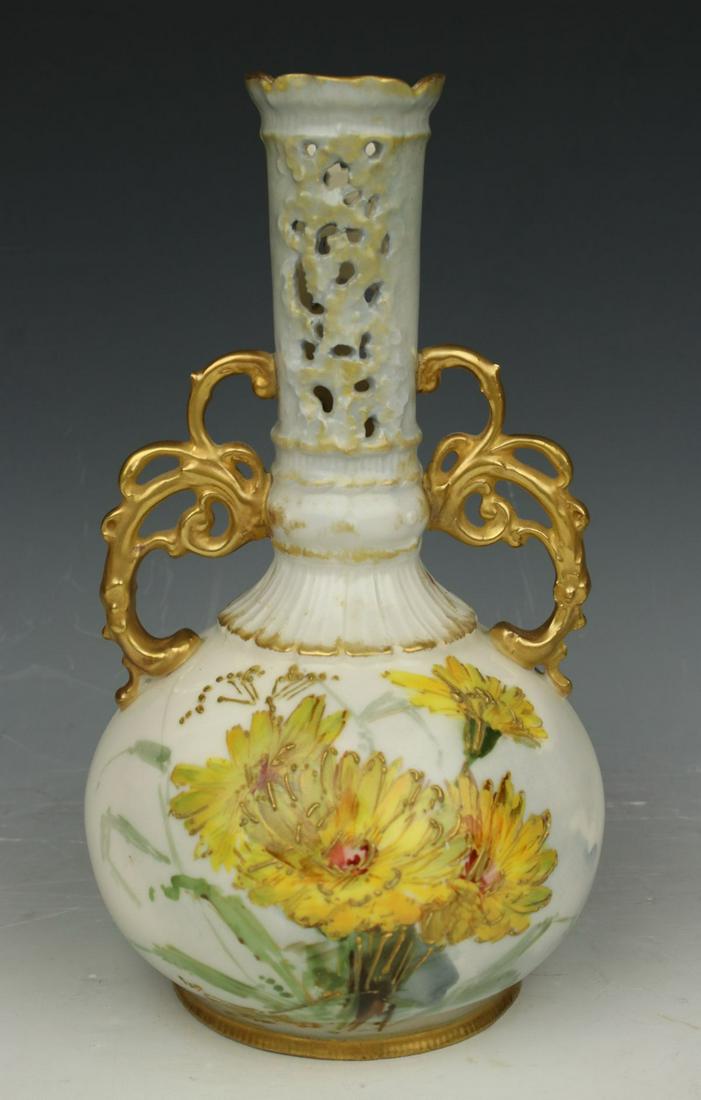 Antique Ernst Wahliss Turn Teplitz Vase #600 (1 of 10)