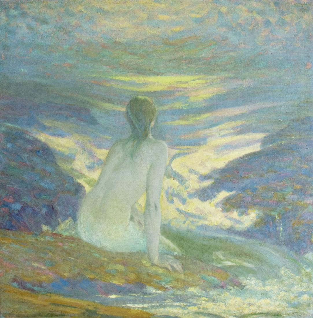 William Closson (MA,CT,VT,1848-1926) oil painting (1 of 16)