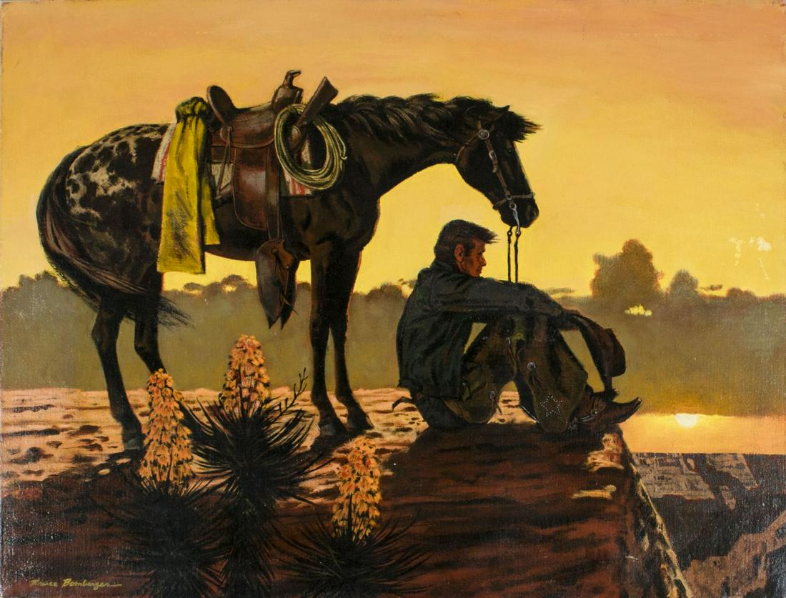 Bruce Bomberger (CA,NY,1918-1980) oil painting (1 of 12)