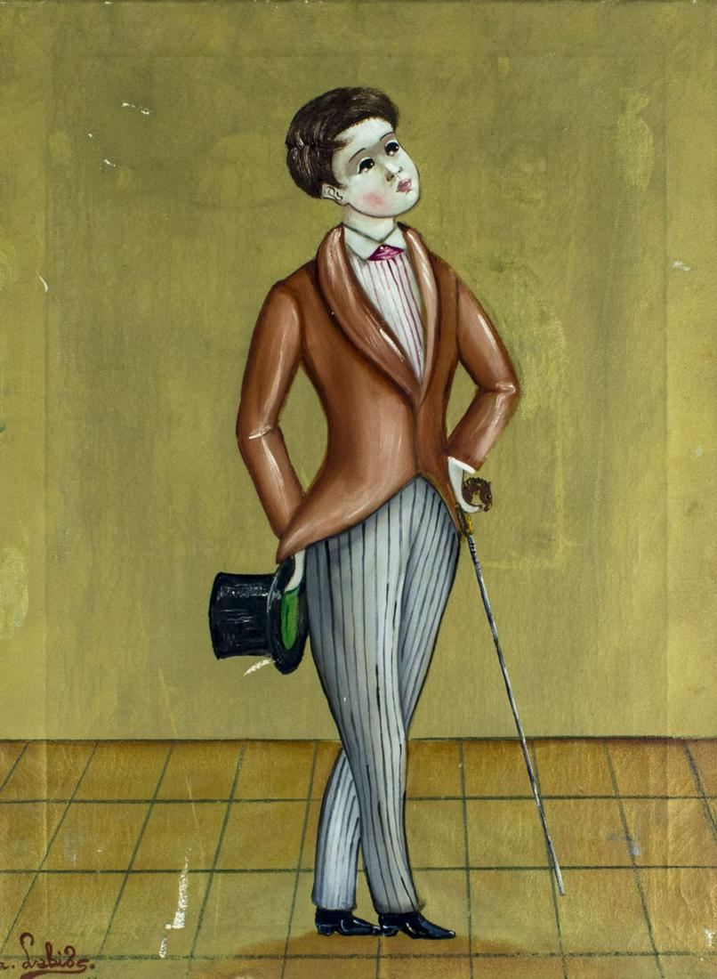 Agapito Labios (Mexico,1898-1996) oil painting (1 of 14)