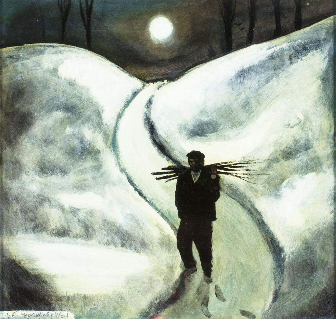 John Caple (UK,born 1966) oil painting (1 of 12)