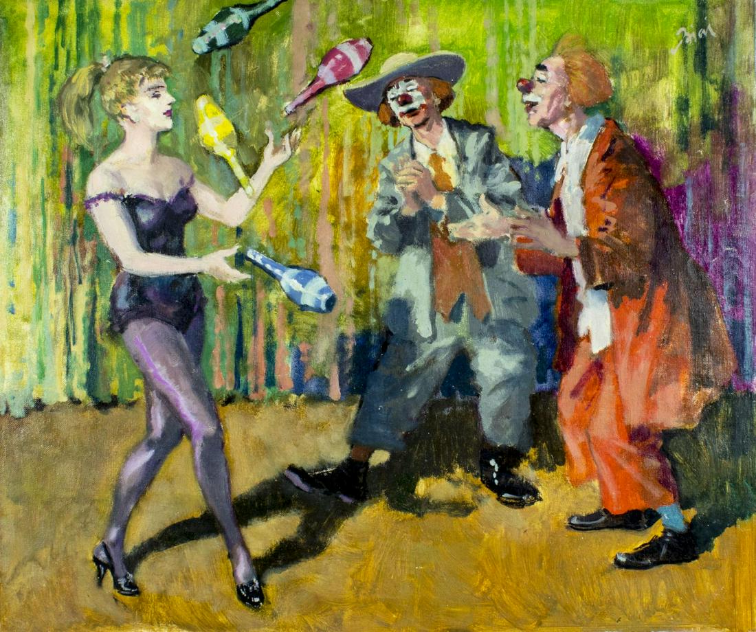 Istvan Biai Foglein (Hungary,1905-1974) oil painting (1 of 12)