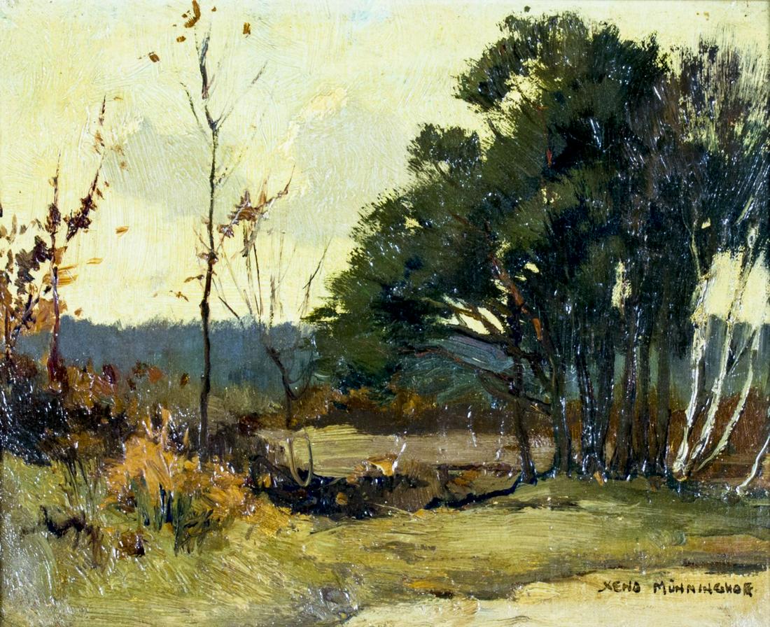 Xeno Munninghoff (Dutch,1873-1944) oil painting (1 of 12)