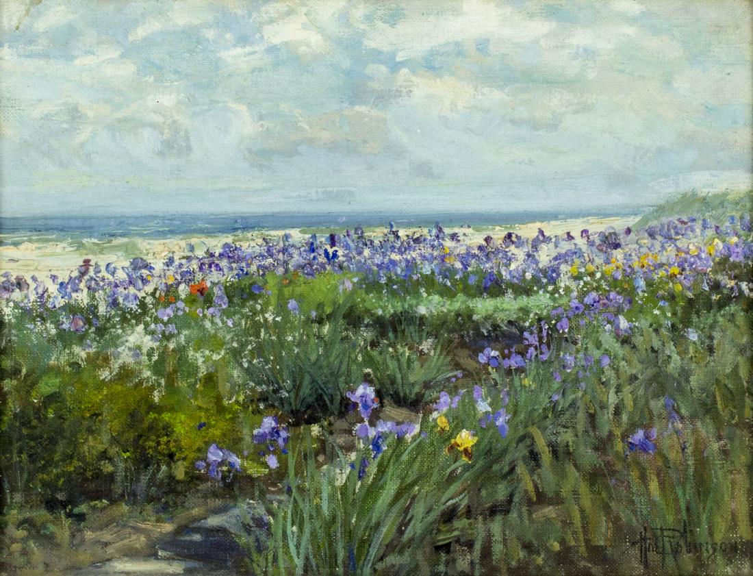 Hal Robinson (NY,UK,1867-1933) oil painting antique (1 of 18)