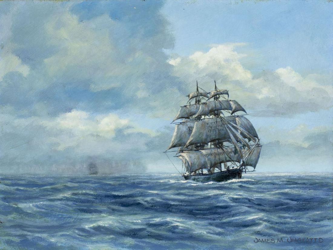 James Umstattd (US,20C) acrylic painting (1 of 10)