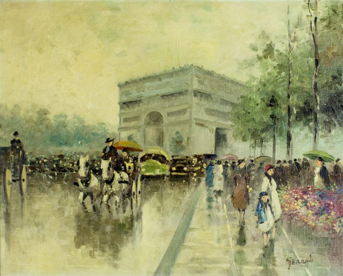 Marguerite Geraud (French,1879-1969) oil painting (1 of 12)