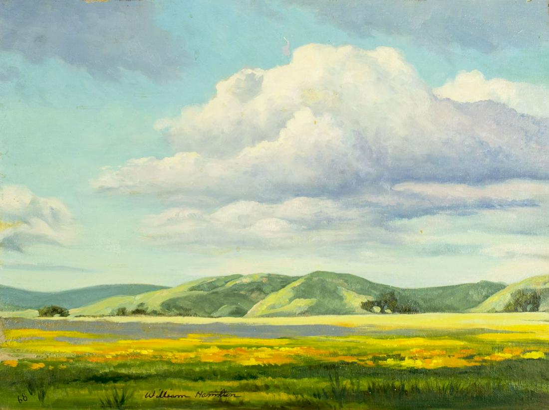 William Hamilton Jr (CA,IN,1901-1984) oil painting (1 of 12)
