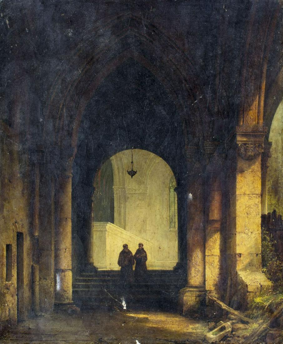 Charles Louis Lesaint (French,1795-1843) oil painting (1 of 17)