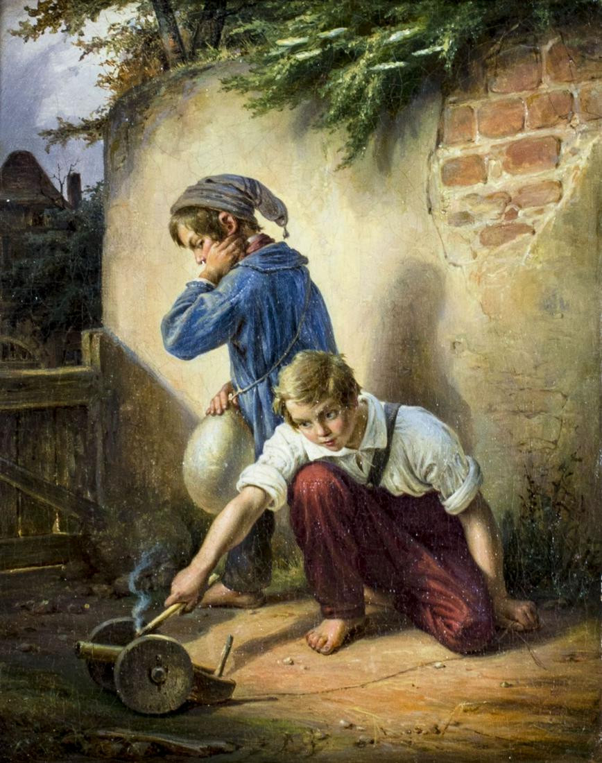 Eduard Pistorius (German,1796-1862) oil painting (1 of 18)