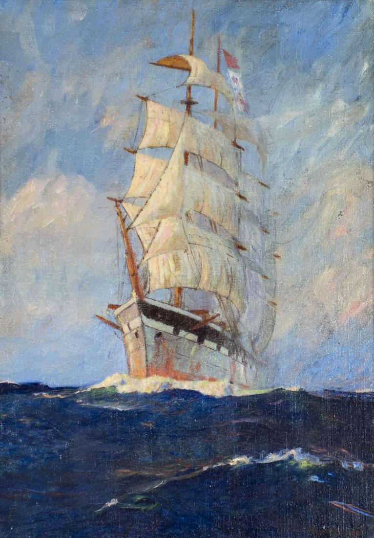 Mason McDonald (NY,1880-1961) oil painting (1 of 12)