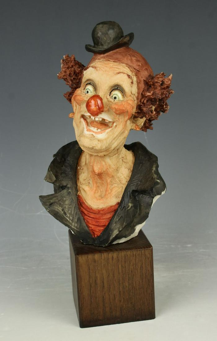Giuseppe Armani Figurine "Clown's Bust" (1 of 10)