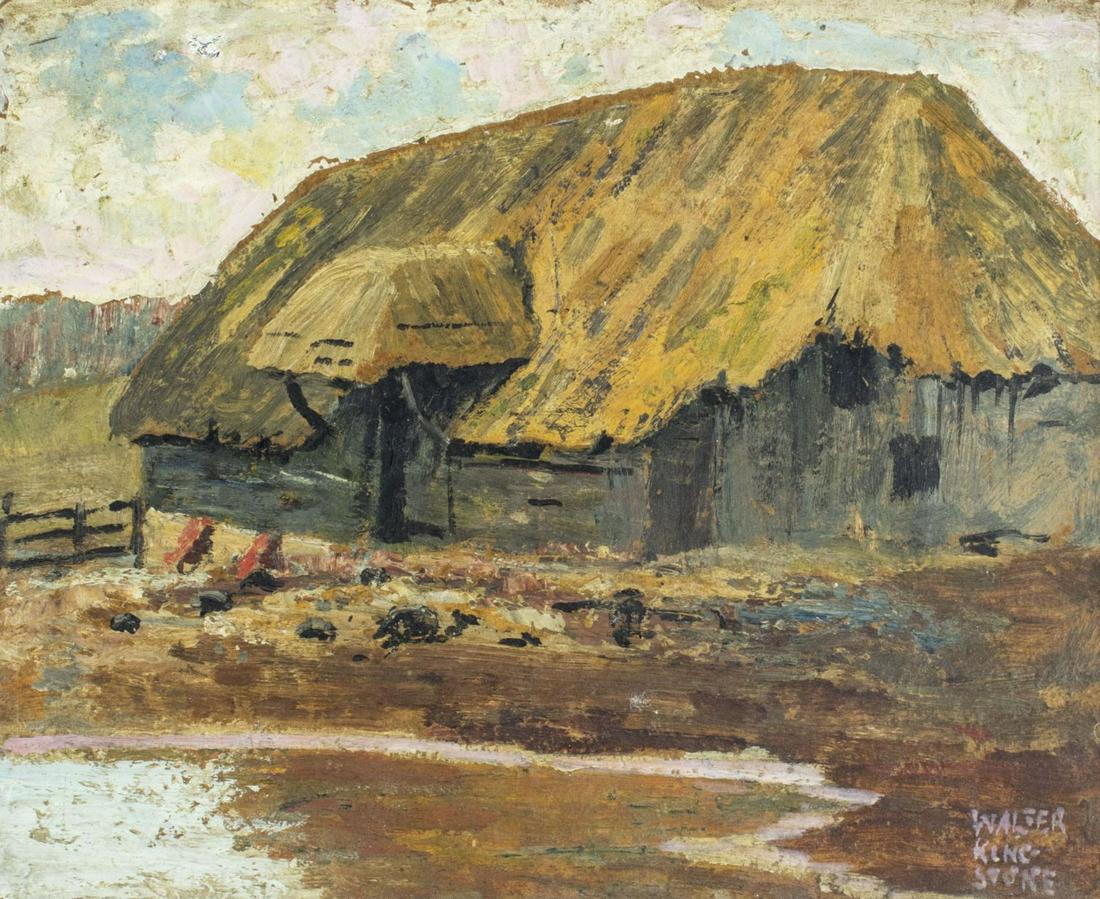 Walter Stone (NY,1875-1949) oil painting (1 of 12)