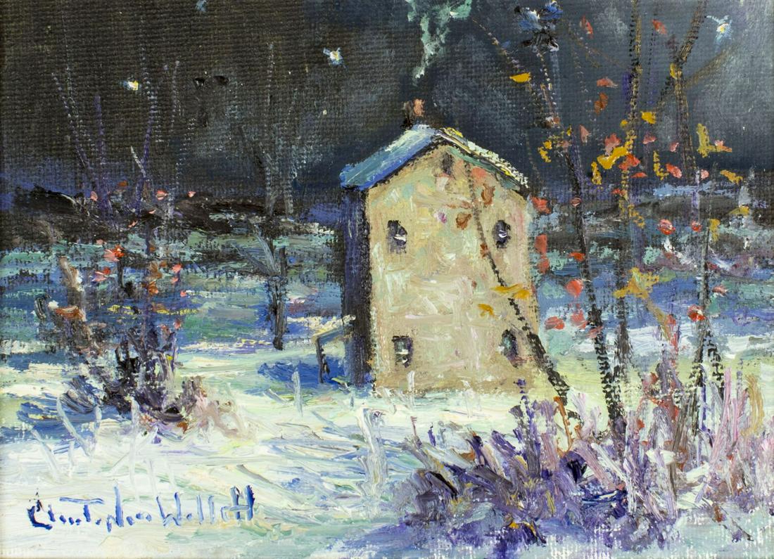 Christopher Willett (PA,b 1959) oil painting (1 of 10)