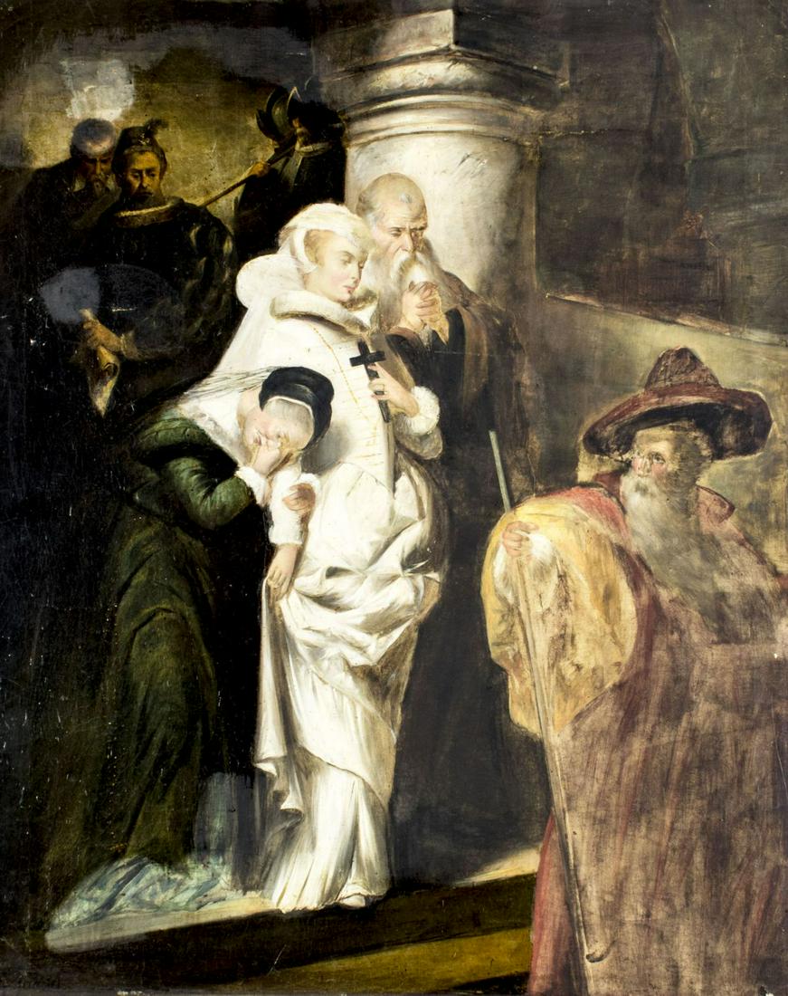 F Giradet (French,early 19C) oil painting antique (1 of 20)