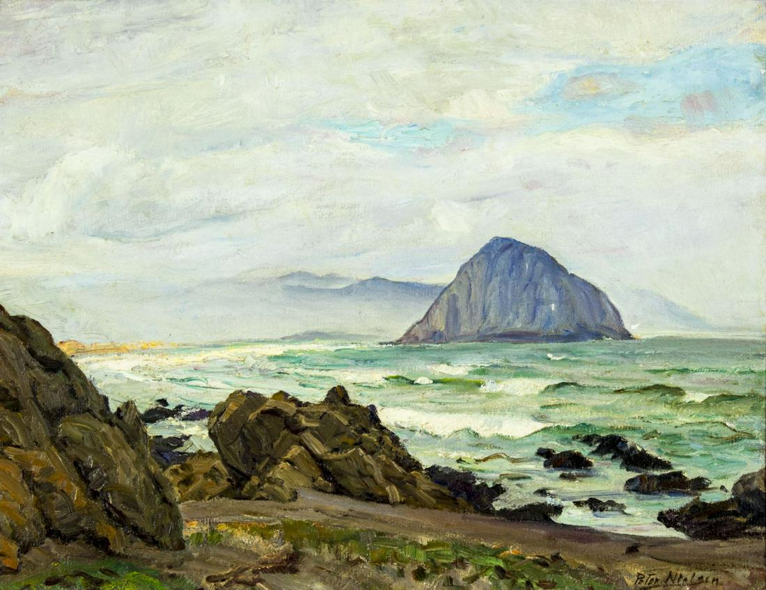 Peter Nielsen (IL,CA,Denmark,1873-1965) oil painting (1 of 12)