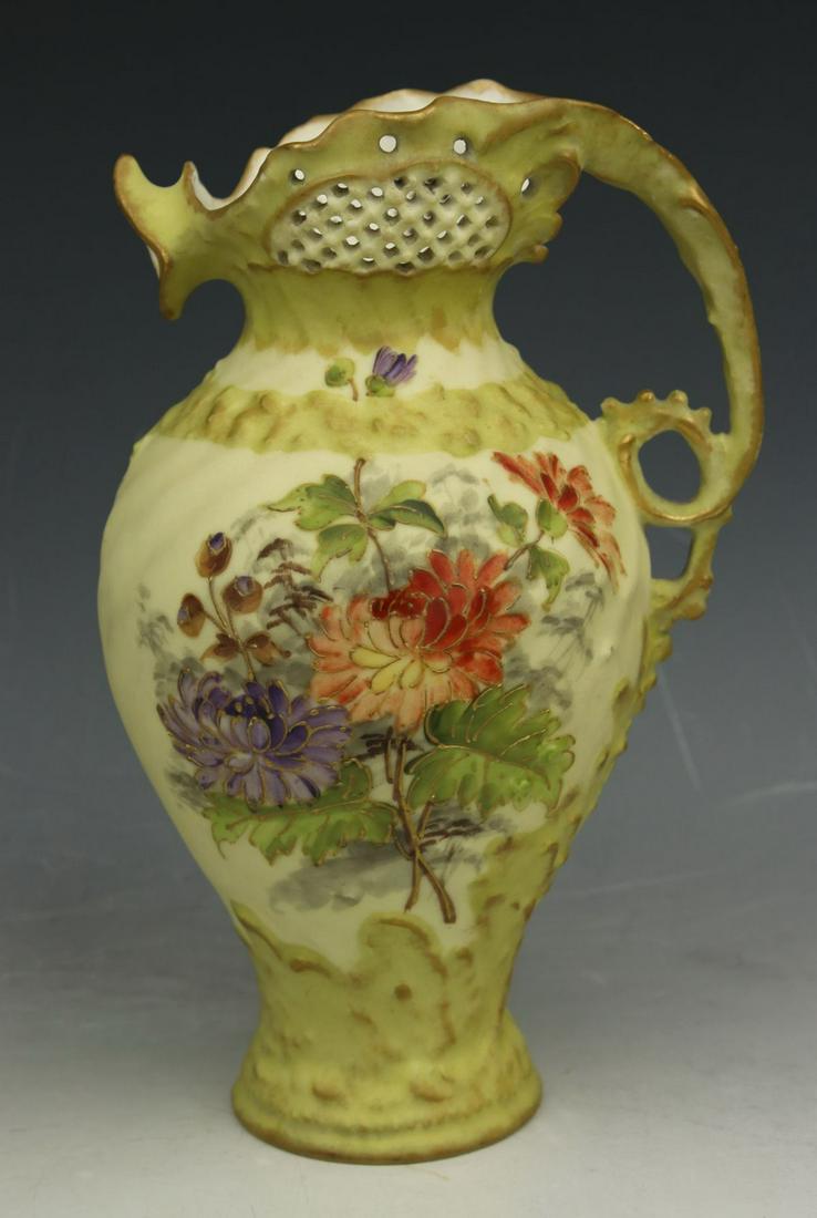 Antique Ernst Wahliss Turn Teplitz Ewer Pitcher #5047 (1 of 10)