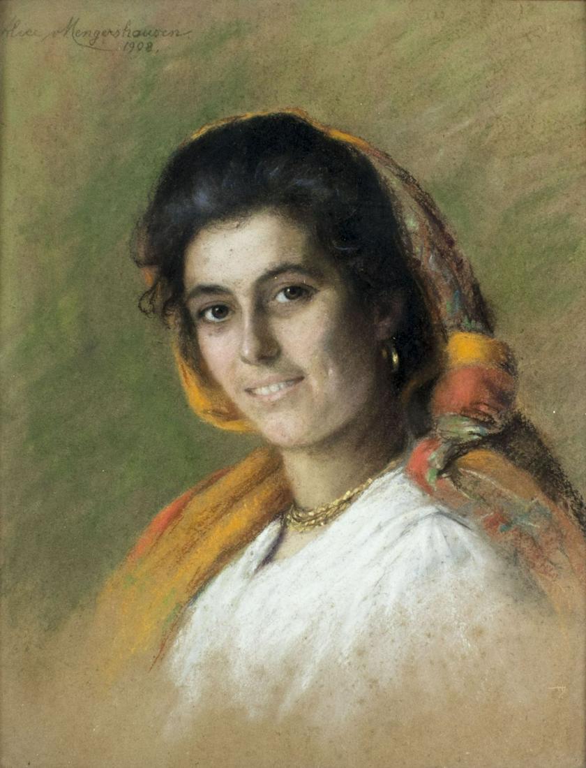 Alice Von Mengershausen (German,1868-1937) pastel (1 of 20)