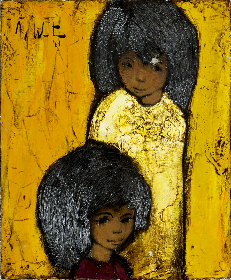 Jef Wauters (Belgian,1927-2013) oil painting (1 of 12)