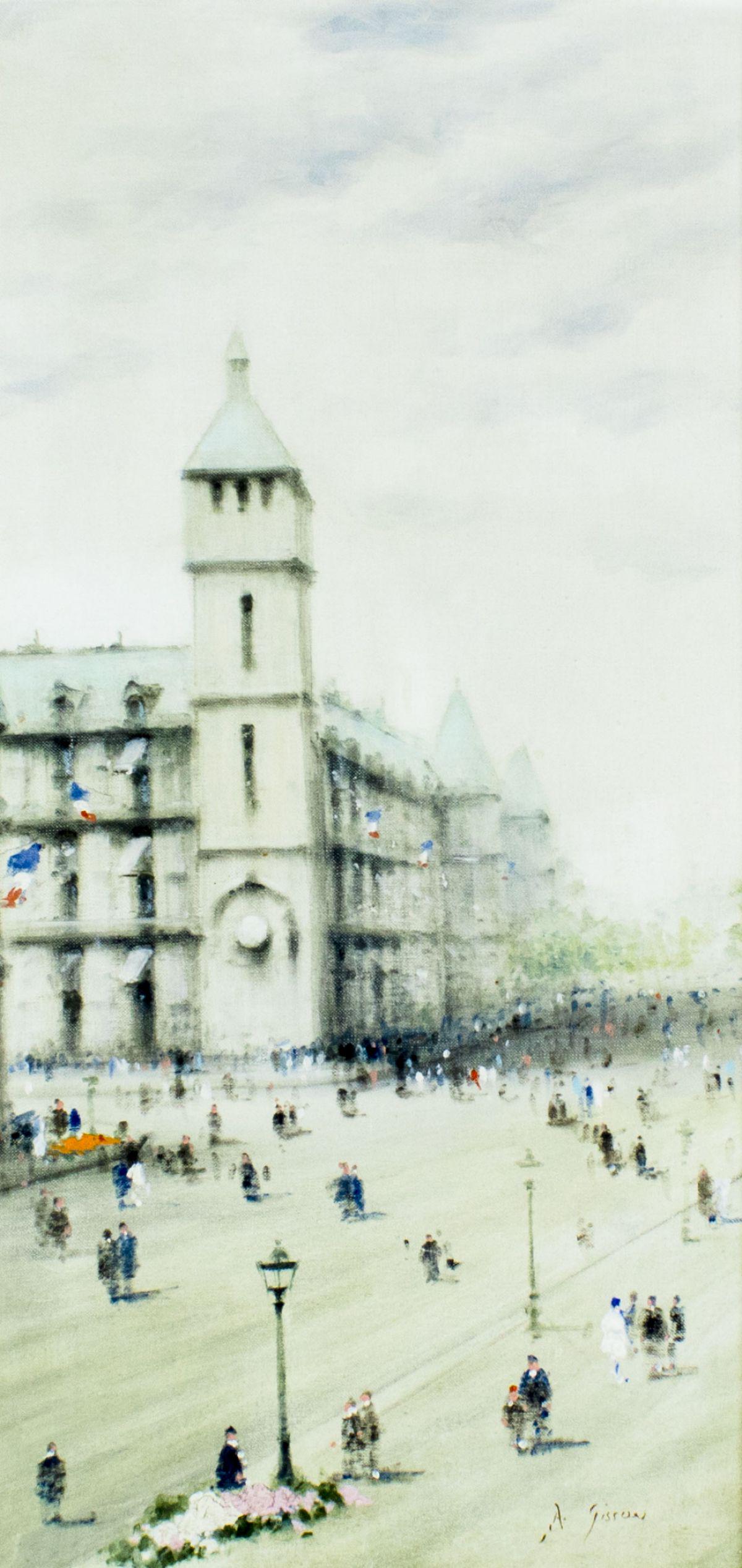 Andre Gisson (French,NY,CT,1921-2003) oil painting (1 of 12)