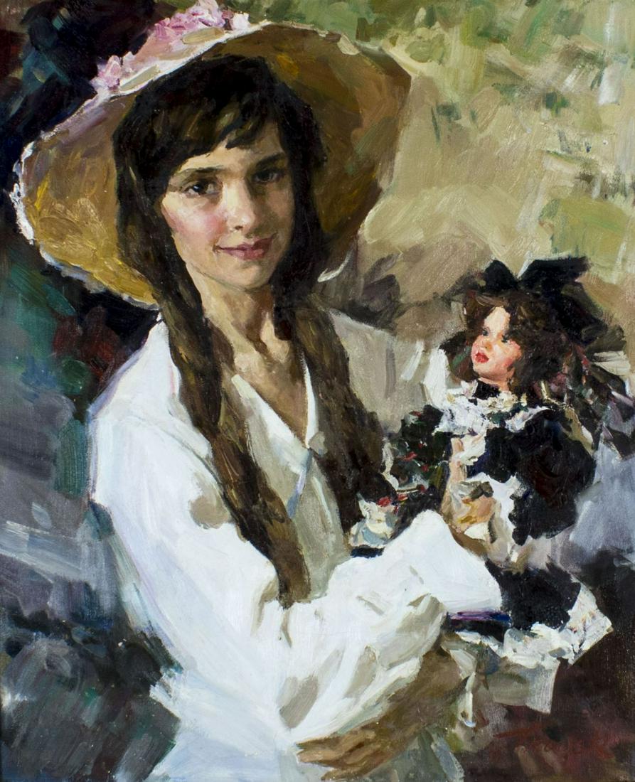 Vladimir Trush (Russia,b 1963) oil painting (1 of 12)