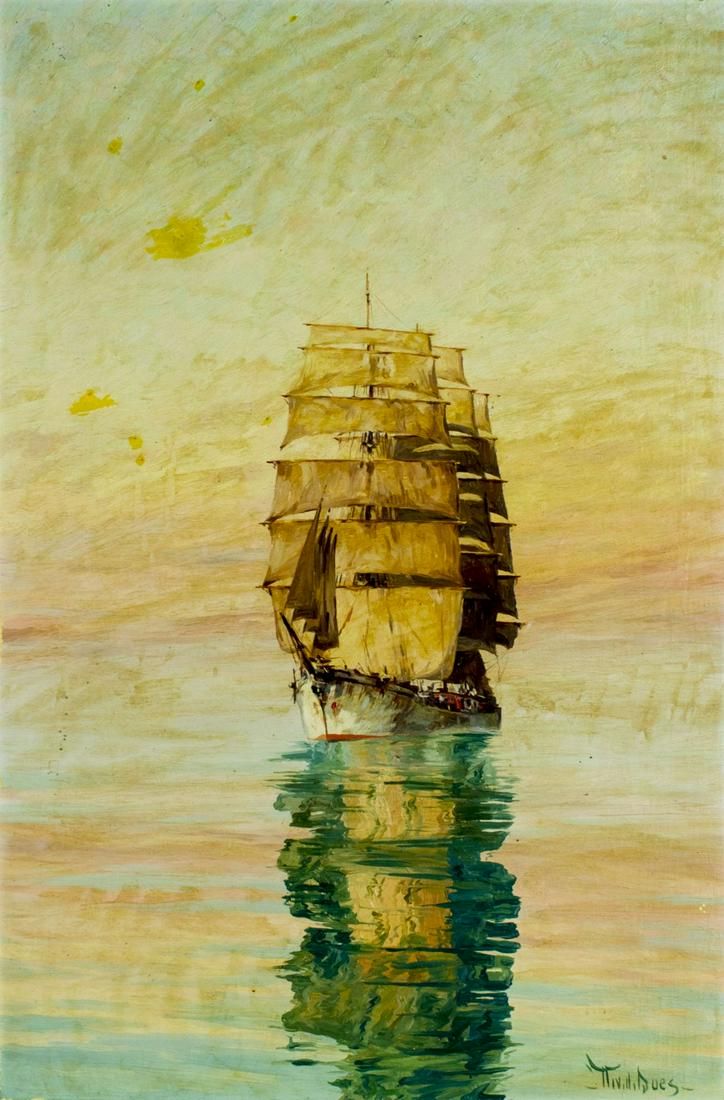 Willem van der Does (Dutch,1889-1963) oil painting (1 of 10)