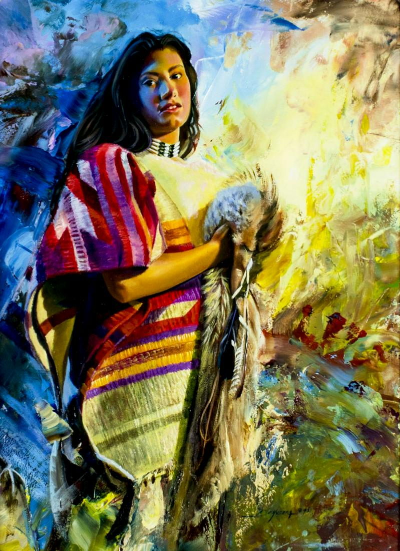 Ed Kucera (CO,CA,NE,b 1961) oil painting (1 of 12)