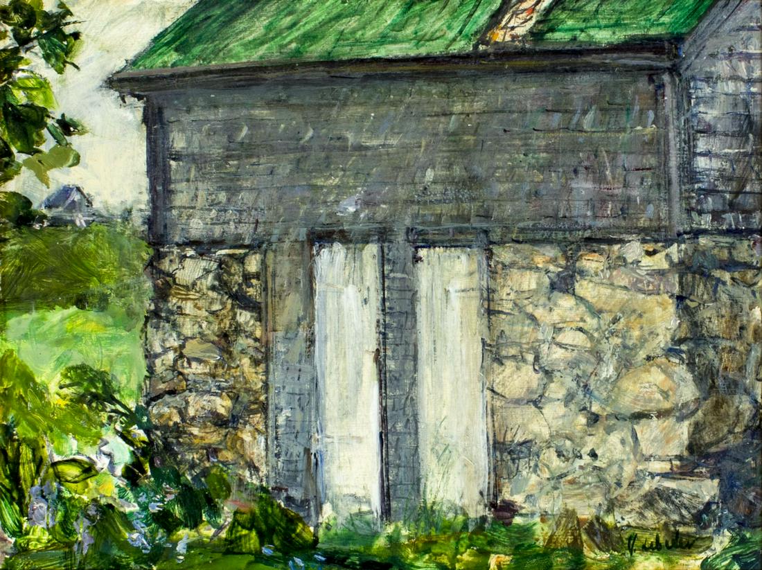 Vladimir Lebedev (Russia,US,1910-1989) oil painting (1 of 12)